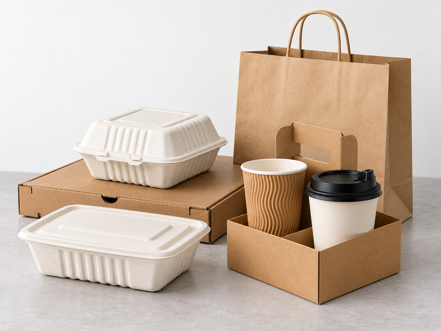 Takeaway and delivery packaging